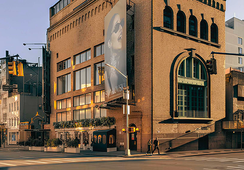 Thompson Street Building Facade